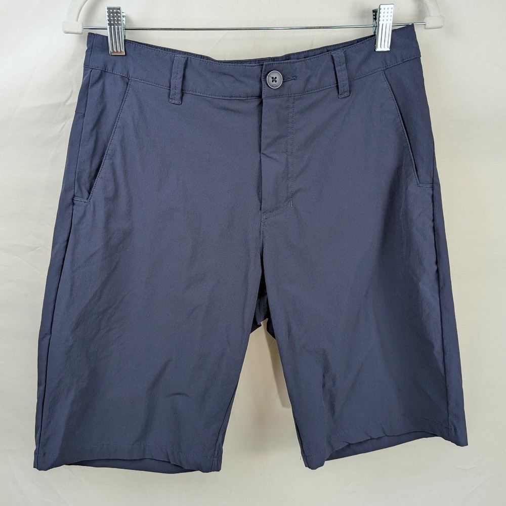 Oakley Mens Regular Fit‎ Performance Shorts Navy Blue Size 30 Athletic Outdoor